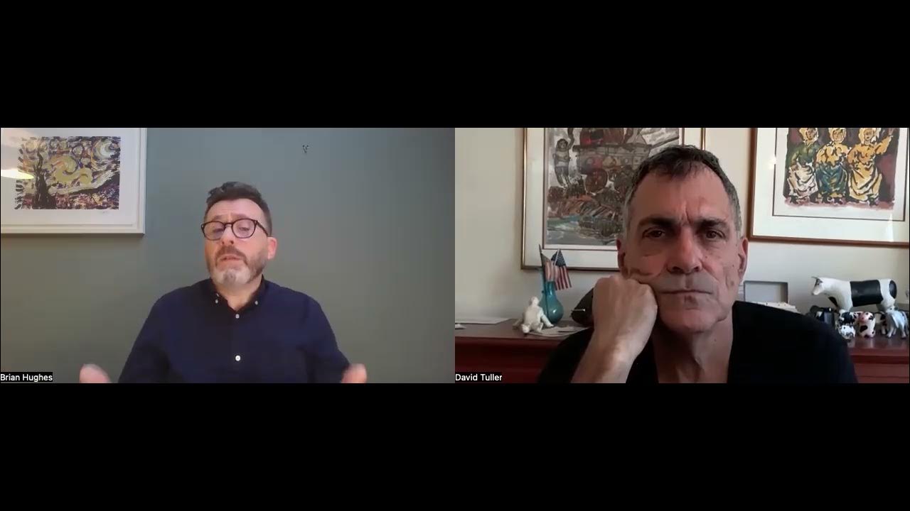 davidtuller1's tweet card. Interview with Brian Hughes, professor of psychology and University...