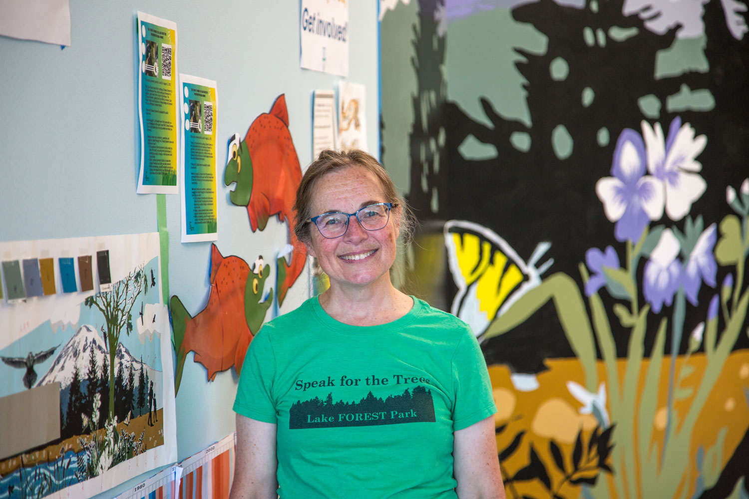 UWBothell's tweet card. Dr. Dana Campbell’s vision for community-based climate action takes shape in the Lake Forest Park Climate Hub. 