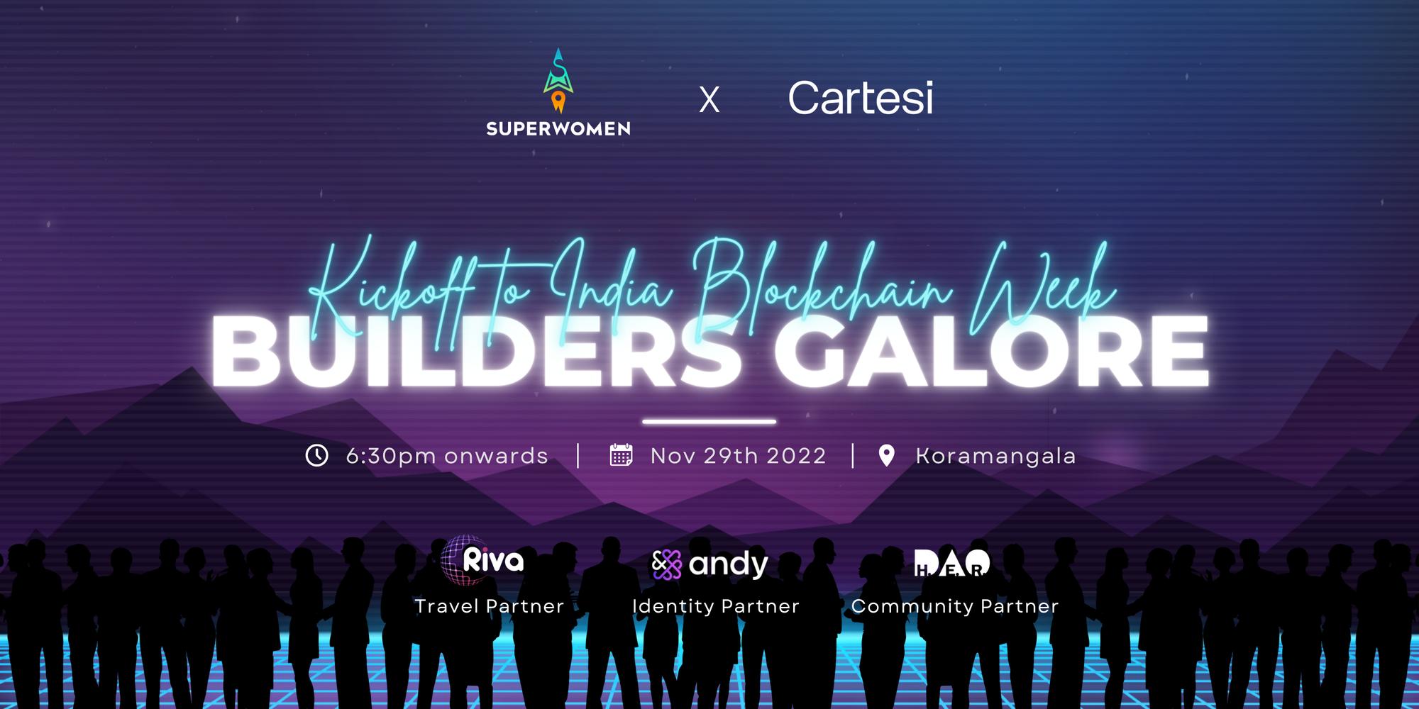 andyprotocol's tweet card. Welcome to Namma Bengaluru, buildoooors! 🤗 To kick off a fantastic week of celebrating blockchain technology in India, Superwomen DAO, along with our…