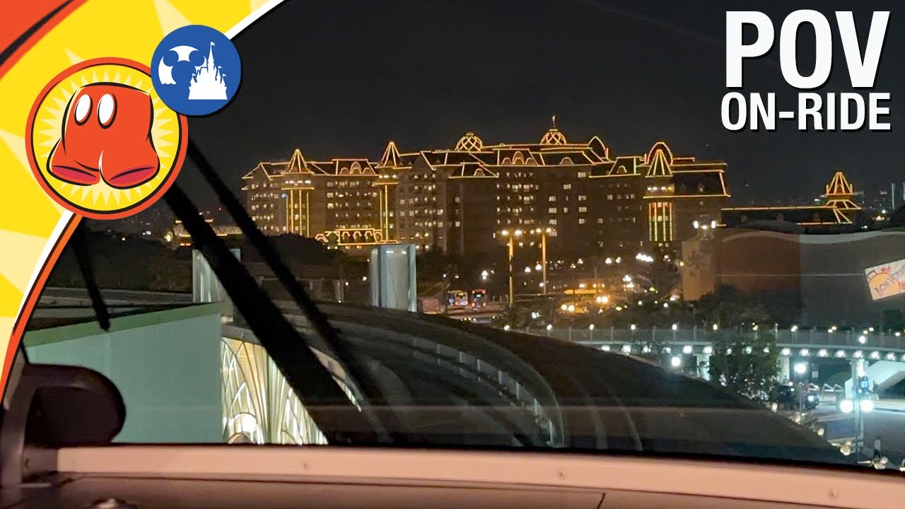 Mouseland_magic's tweet card. Monorail Ride POV Tokyo Disney Resort | Resort Gateway → Bayside...