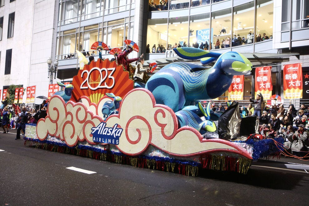 jcsingtao's tweet card. San Francisco has celebrated its Chinese heritage during its annual Chinese New Year Festival & Parade since just after the gold rush. The parade ranks among the best in the world, with over 100...