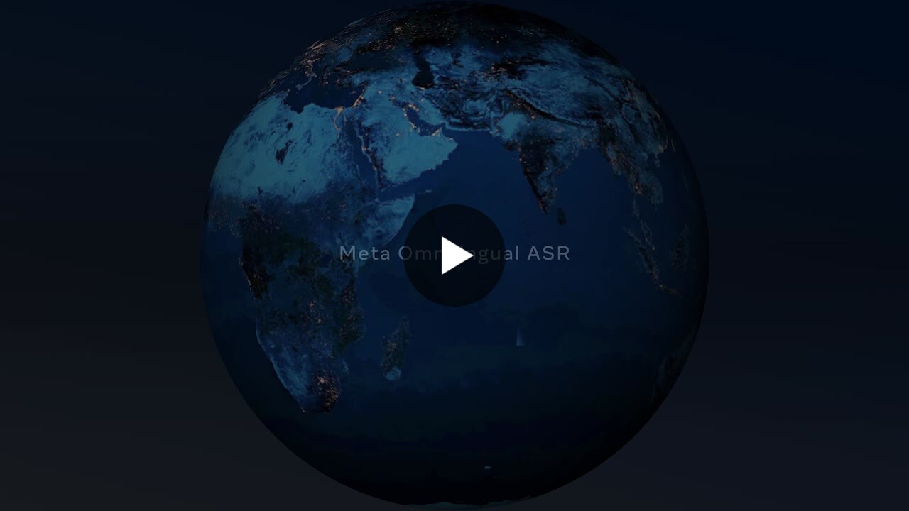 psanchez_ubu's tweet card. Meta Omnilingual Automatic Speech Recognition (#ASR), es el nuevo sistema de reconocimiento de voz lanzado por Meta: ¿Qué es Omnilingual ASR? Meta ha presentado un conjunto de modelos capaces de...