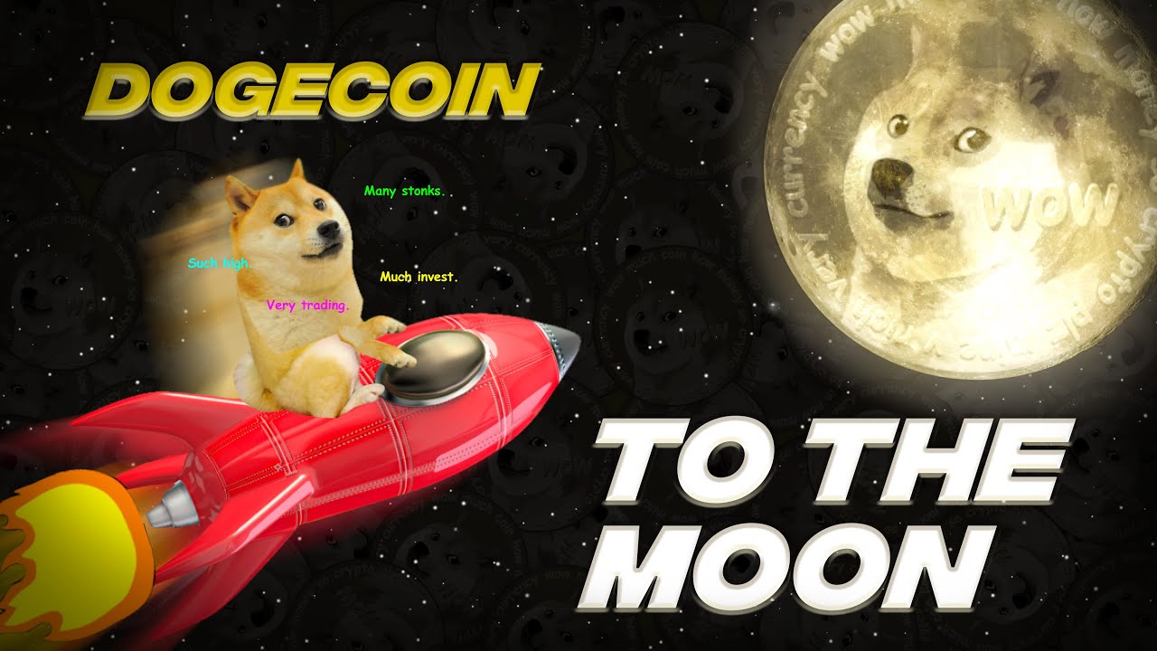 elonmusk's tweet card. Dogecoin Song - To the Moon [Official]