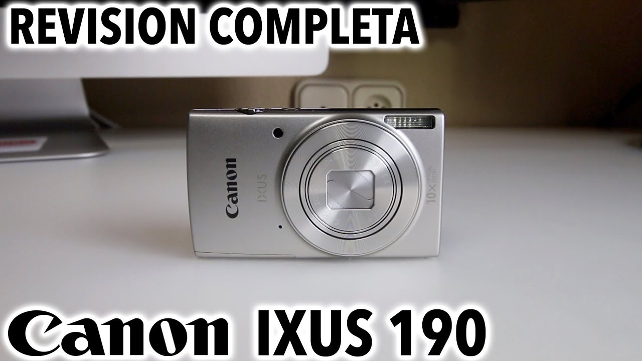 CSCondeWeb's tweet card. Canon IXUS 190 | Revisión