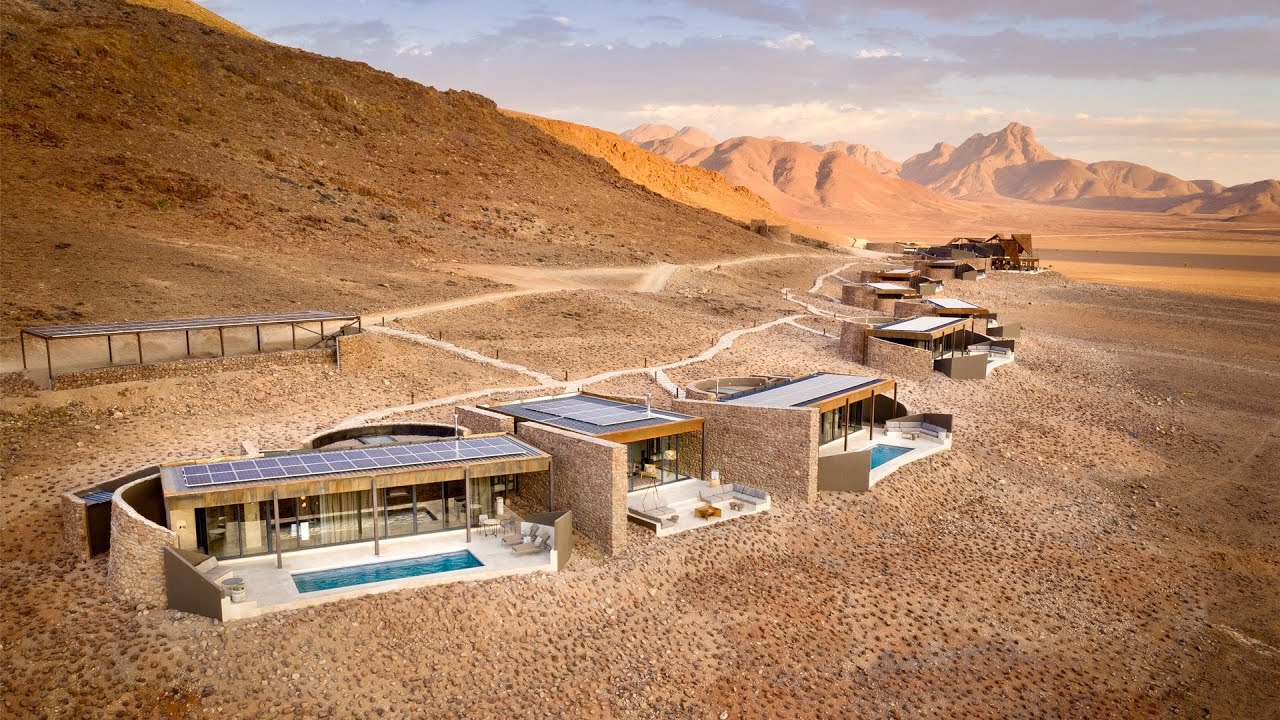 gateway2namibia's tweet card. &Beyond Sossusvlei Desert Lodge (Namibia) | PHENOMENAL luxury hotel...