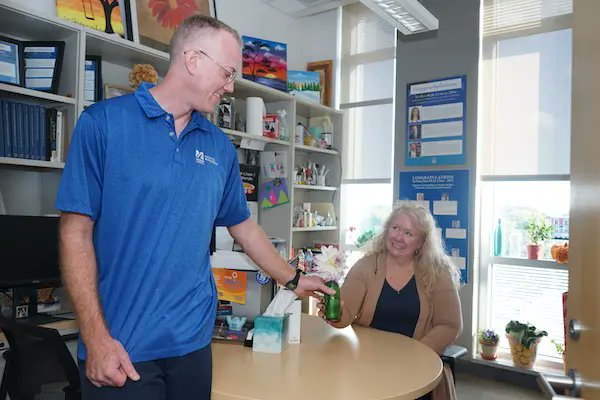 UML_CRIM's tweet card. From Grief, Beauty Blooms | News