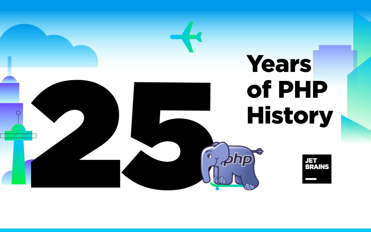adamculp's tweet card. Celebrate the PHP anniversary with JetBrains! Follow the timeline of the pivotal moments in PHP history.