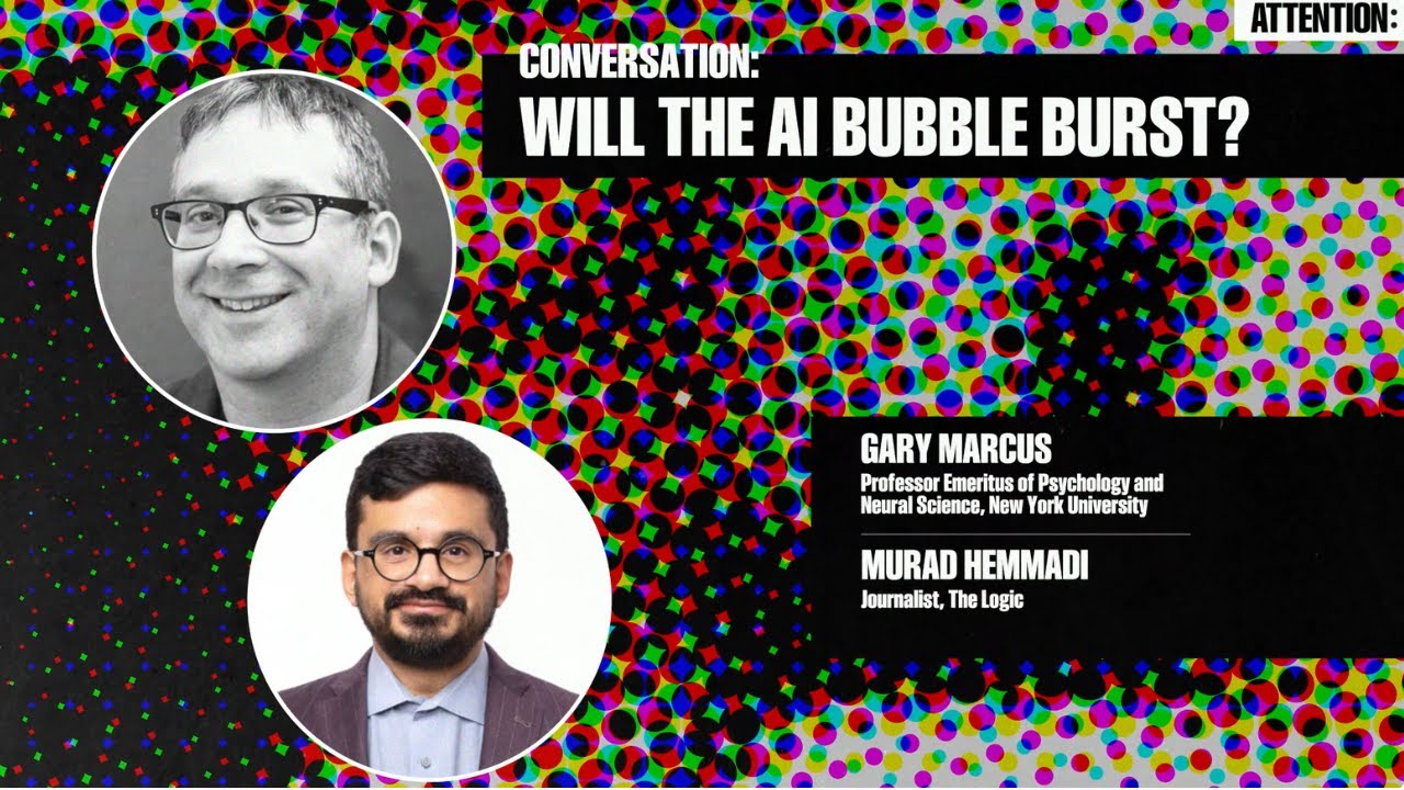 neuralamp4ever's tweet card. When Will the AI Bubble Burst? (Gary Marcus with Murad Hemmadi) |...