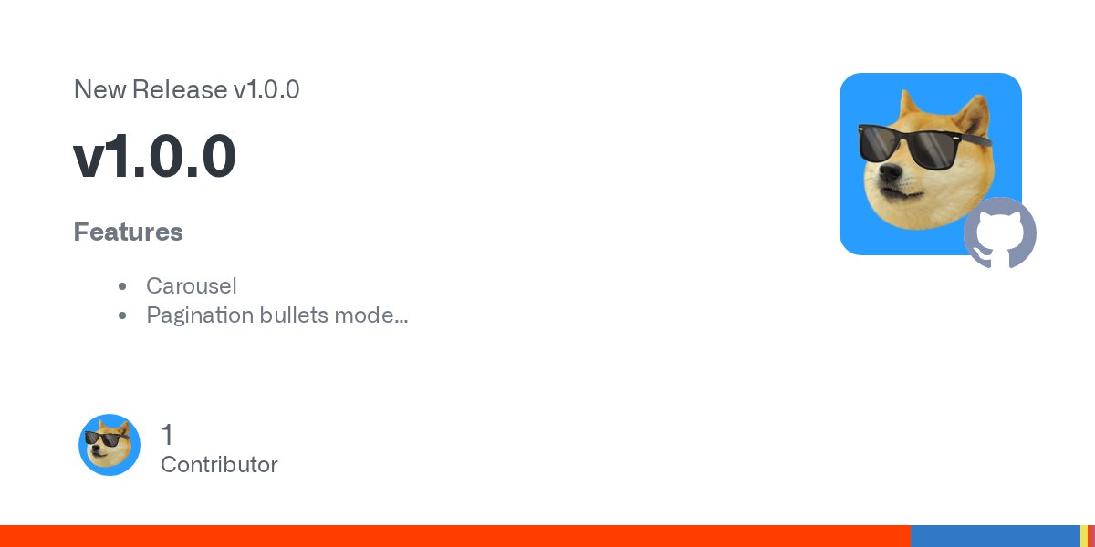 OliCr8's tweet card. Features Carousel Pagination bullets mode Configuration of page label in Pagination Tech Tab: error when used outside of Tabs