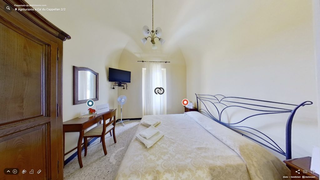 VisualProject73's tweet card. Agriturismo a Ca' du Cappellan Tour virtuale formato Matterport Scansione 3d degli interni e fotografie panoramiche degli esterni