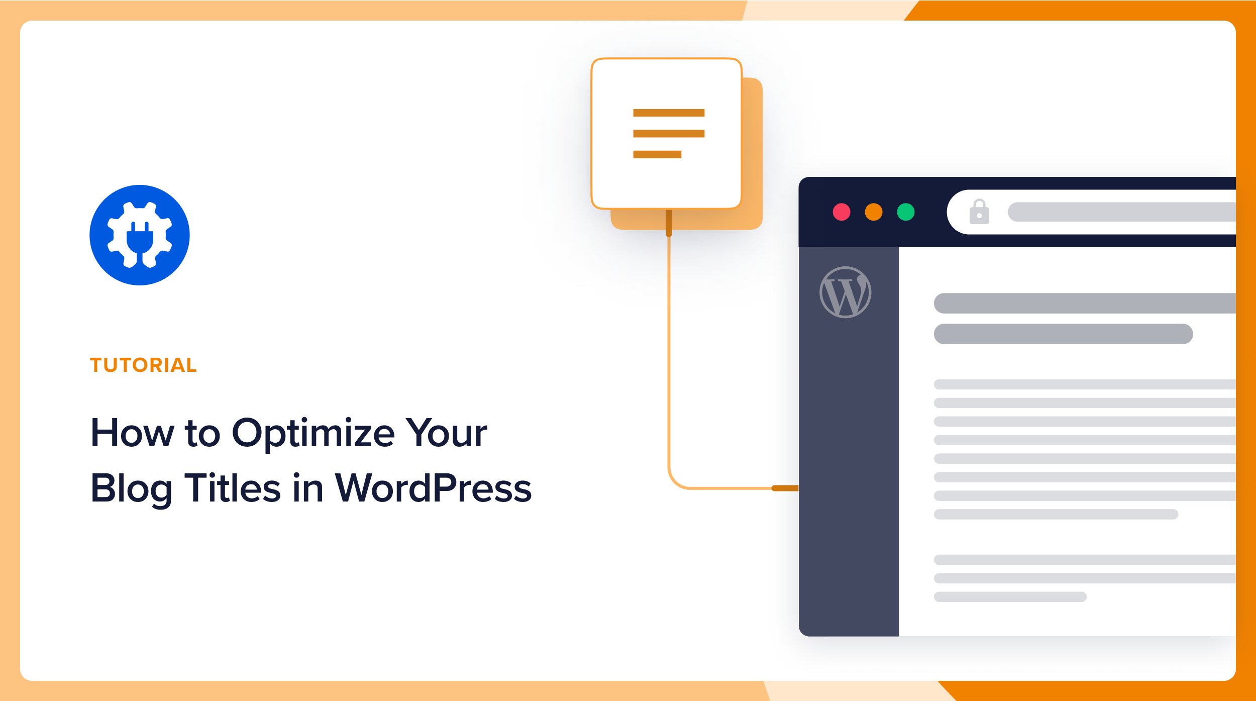 aioseopack's tweet card. Would you like to know how to optimize your blog titles right within WordPress? Doing so will help boost your SEO, engagement, and revenue.