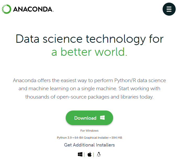 MappingGIS's tweet card. Una de las formas más rápidas y sencillas de instalar jupyter notebook para realizar ciencia de datos y GIS, es hacerlo mediante Anaconda.