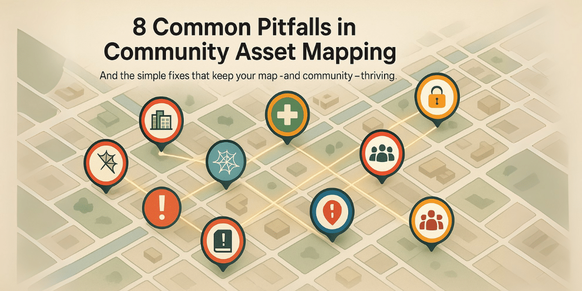 VNetworkLabs's tweet card. Community-asset mapping can be a launchpad for stronger partnerships and smarter resource allocation—but only if the process is as intentional as the map itself. It is easy to get lost in the forest...