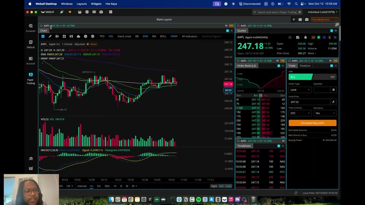 KxDem's tweet card. WEBULL PAPER TRADING: HOW TO SETUP PAPER TRADING