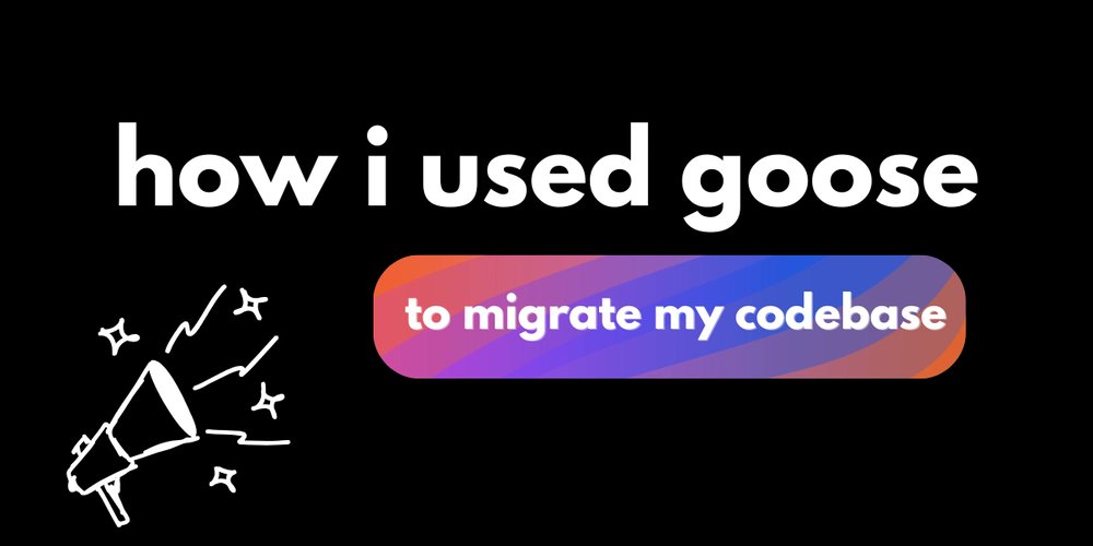 blackgirlbytes's tweet card. "Migrate my app from x language to y language." You hit enter, watch your AI agent spin its wheels,...
