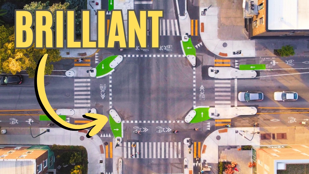 schessor's tweet card. Why This “Anti-Car Labyrinth” Is Actually Brilliant