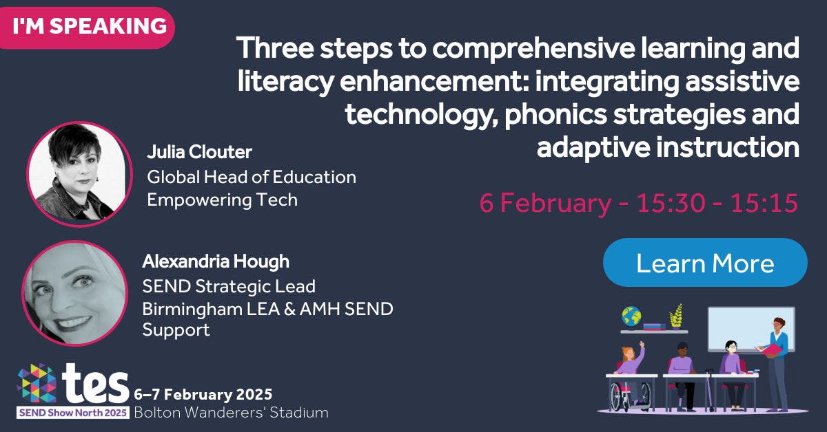 JuliaClouter's tweet card. Register now