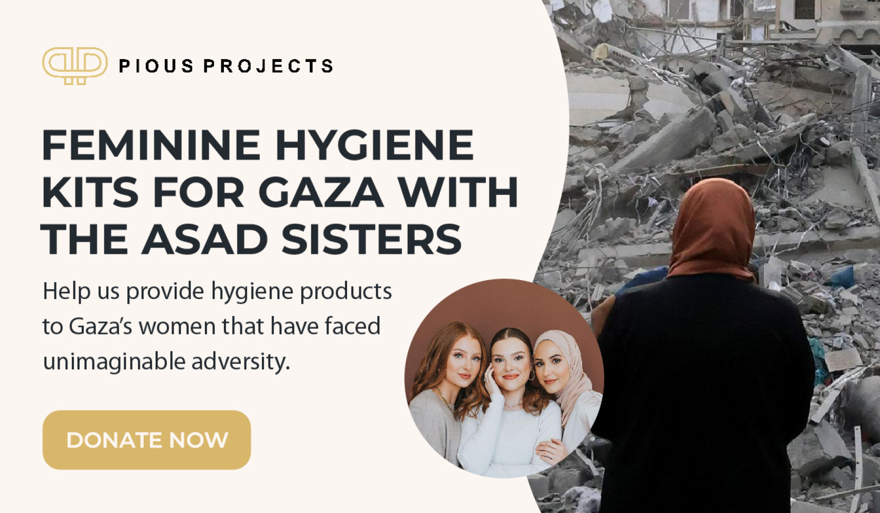 btsanalytics's tweet card. Help us bring hygiene kits to the vulnerable women suffering Gaza's violence.