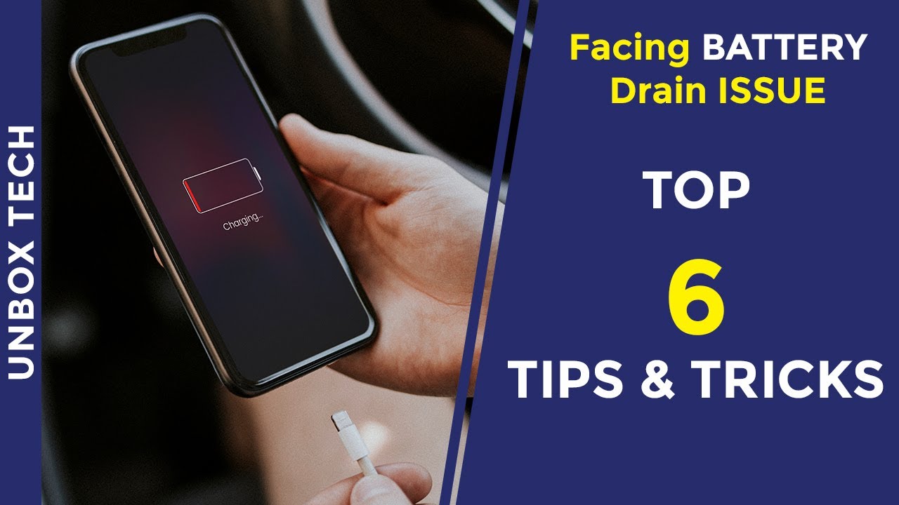 UnboxTech5's tweet card. Top Battery Saving TRICKS & TIPS to increase BATTERY LIFE 🔌🔋🔌🔋|...