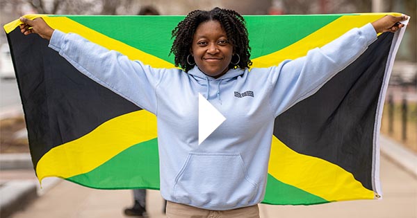 BUClassics's tweet card. President, SOCA (Students of Caribbean Ancestry)