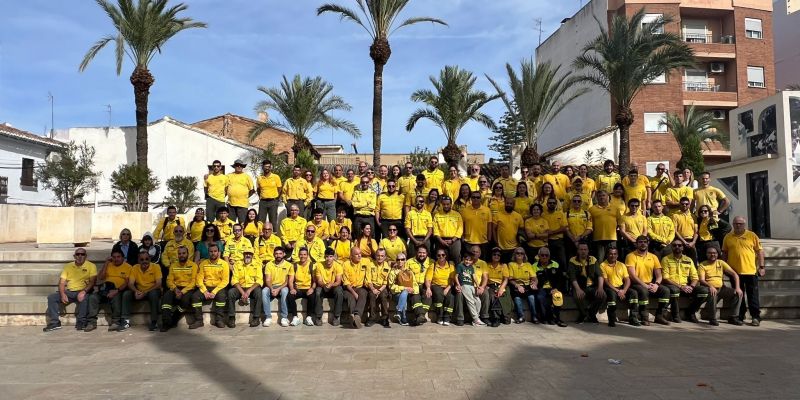 totsantcugat's tweet card. Diferents voluntaris de l'agrupació han pogut veure les millores realitzades en aquesta població, una de les més afectades pel temporal