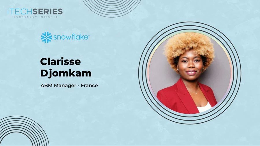 iTechSeries's tweet card. Clarisse Djomkam shares insights on ABM, intent signals, and alignment across teams to build data-driven GTM programs.