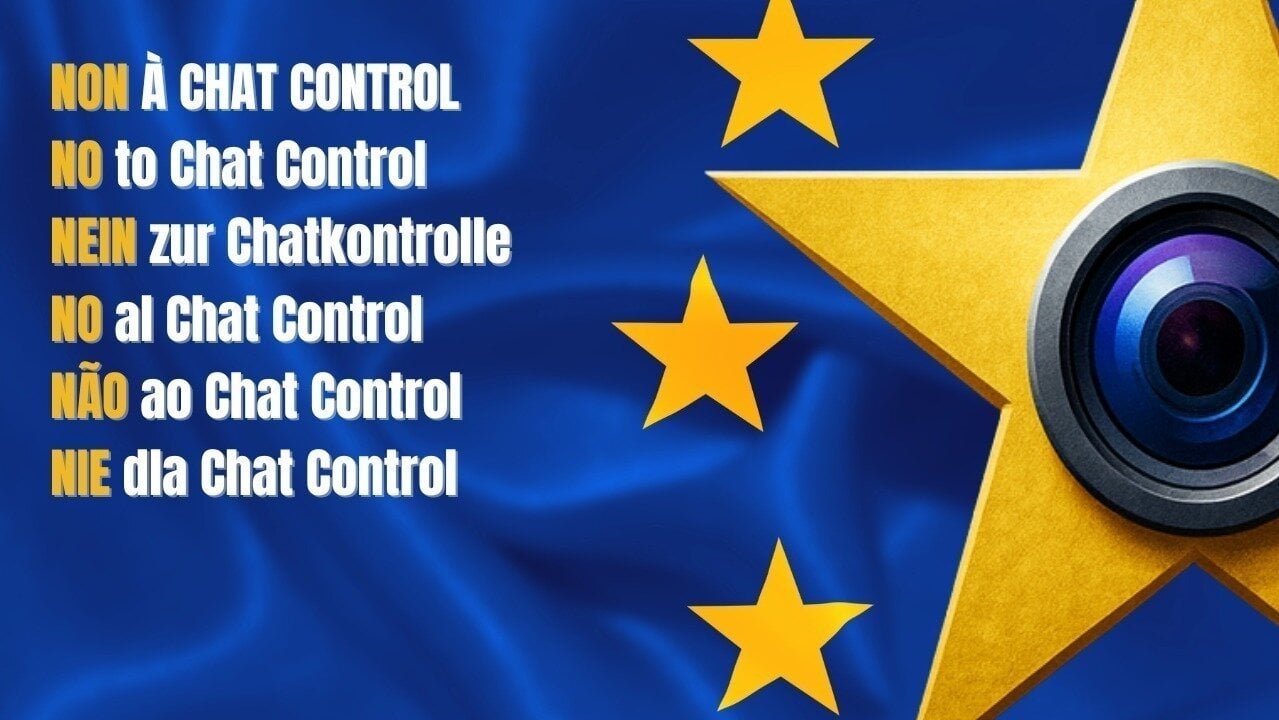 Espagno2's tweet card. NON à la mise sur écoute de votre téléphone avec Chat Control