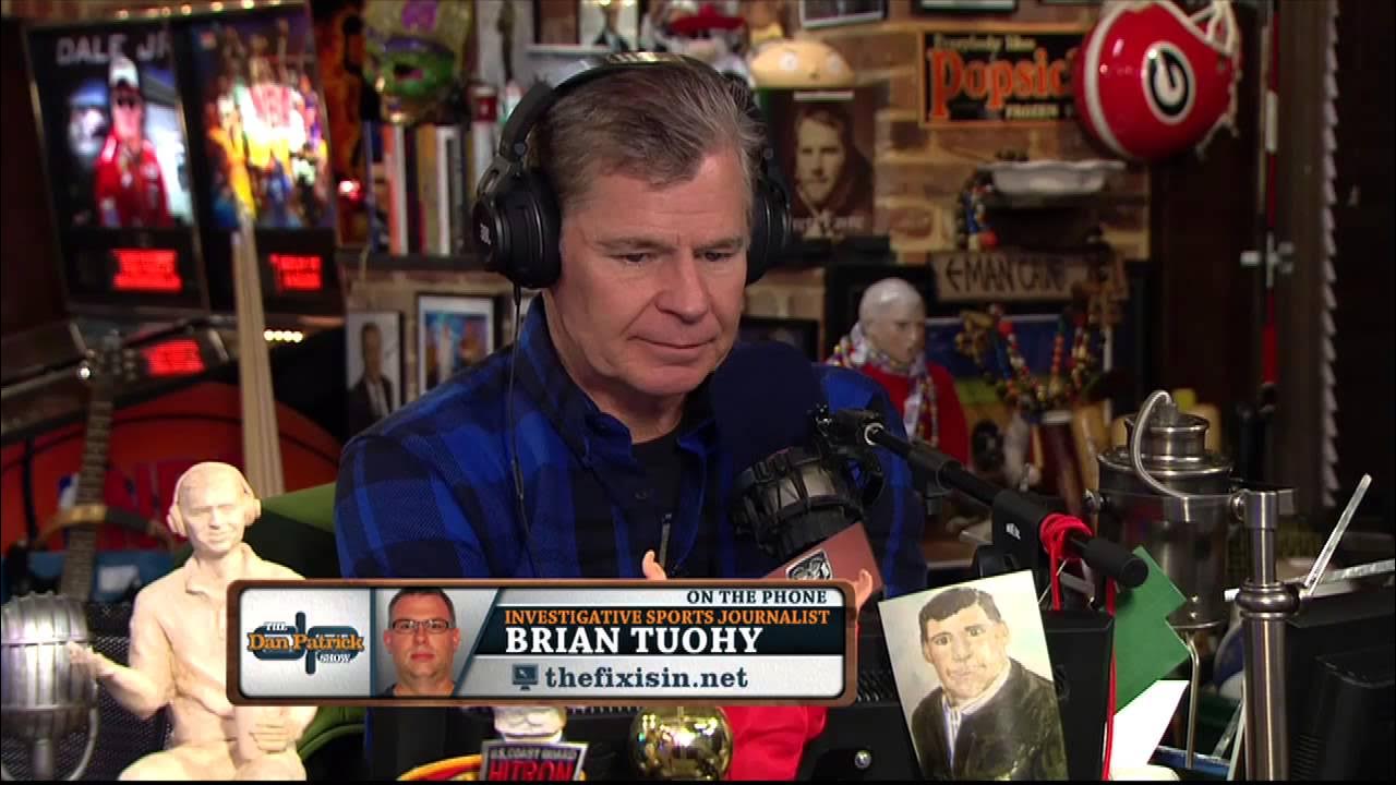 TheFixIsInTuohy's tweet card. Brian Tuohy on the Dan Patrick Show (Full Interview) 10/22/14