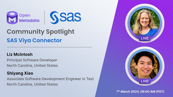 open_metadata's tweet card. In the OpenMetadata Community Meeting on **[7th March 2024 at 9:00 AM PST](https://www.meetup.com/openmetadata-meetup-group/events/297938448/)**, we will discuss the highli