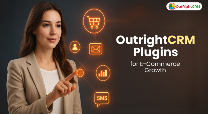 OutrightStore's tweet card. Transforming E-Commerce with OutrightCRM plugins guarantee safe, scalable growth, enhance customer experience, automate tasks