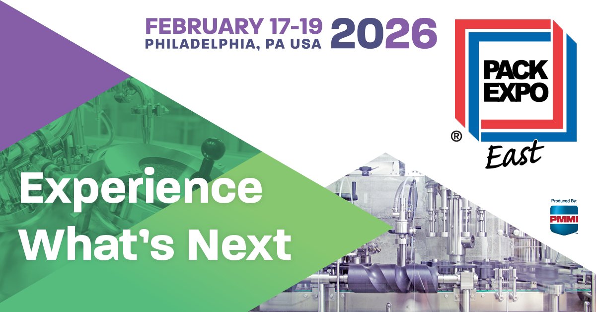 CHC_Inc_'s tweet card. Register for PACK EXPO East 2026 for FREE with comp code 19C75. Visit Conveyor Handling Company...