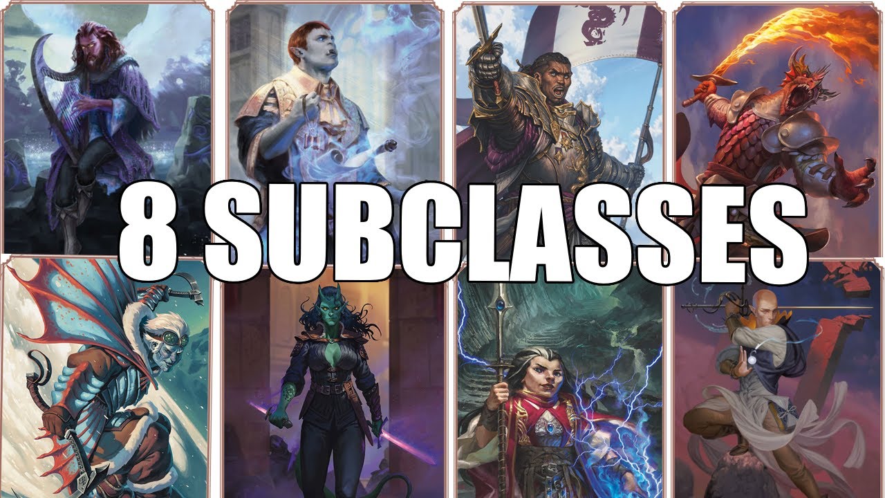 nerdimmersion's tweet card. Preview: The 8 Subclasses In Forgotten Realms: Heroes of Faerun |...