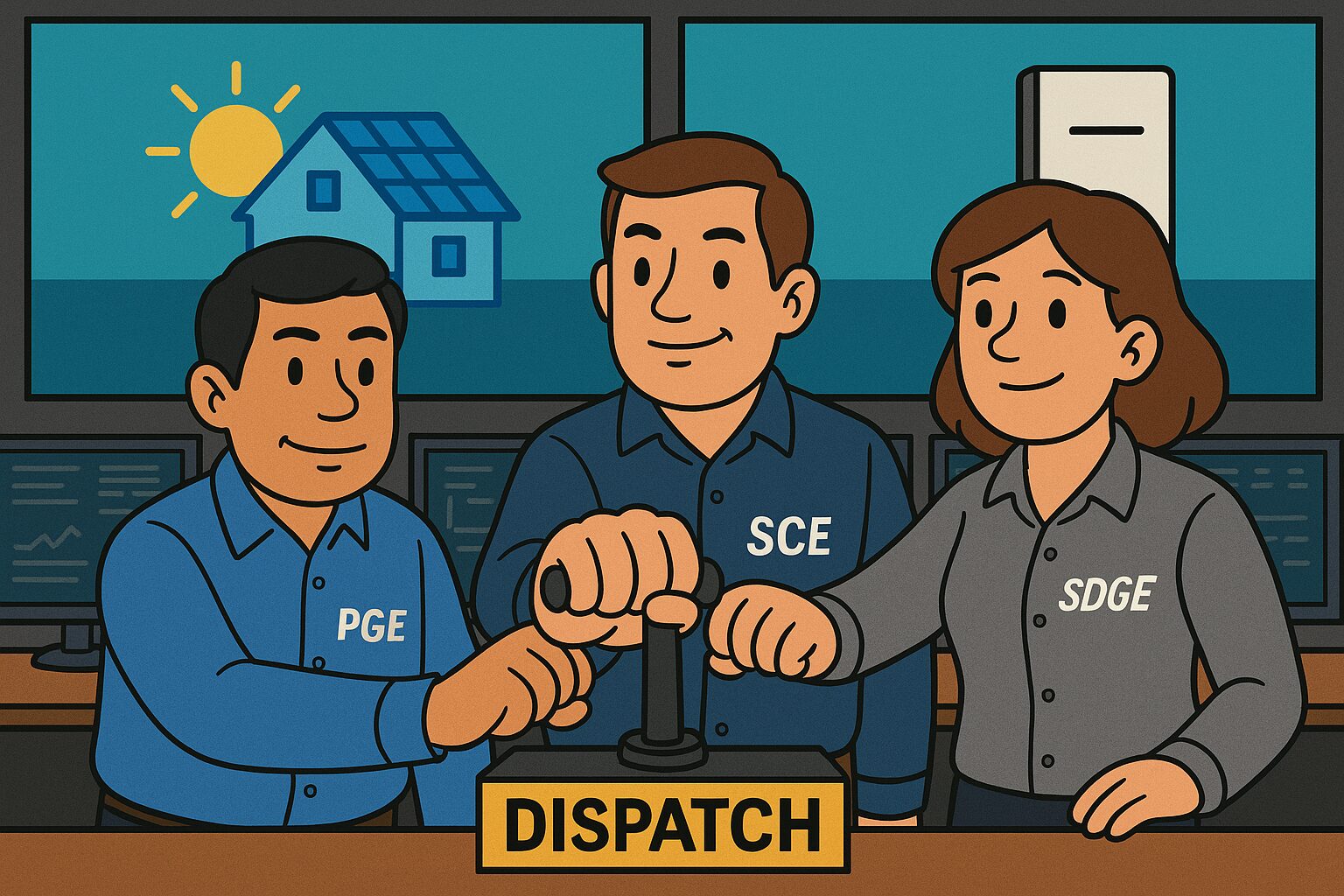 DTResearch's tweet card. Key stakeholders across the state of California teamed up for a first-of-its kind, coordinated test of virtual power plant capabilities.