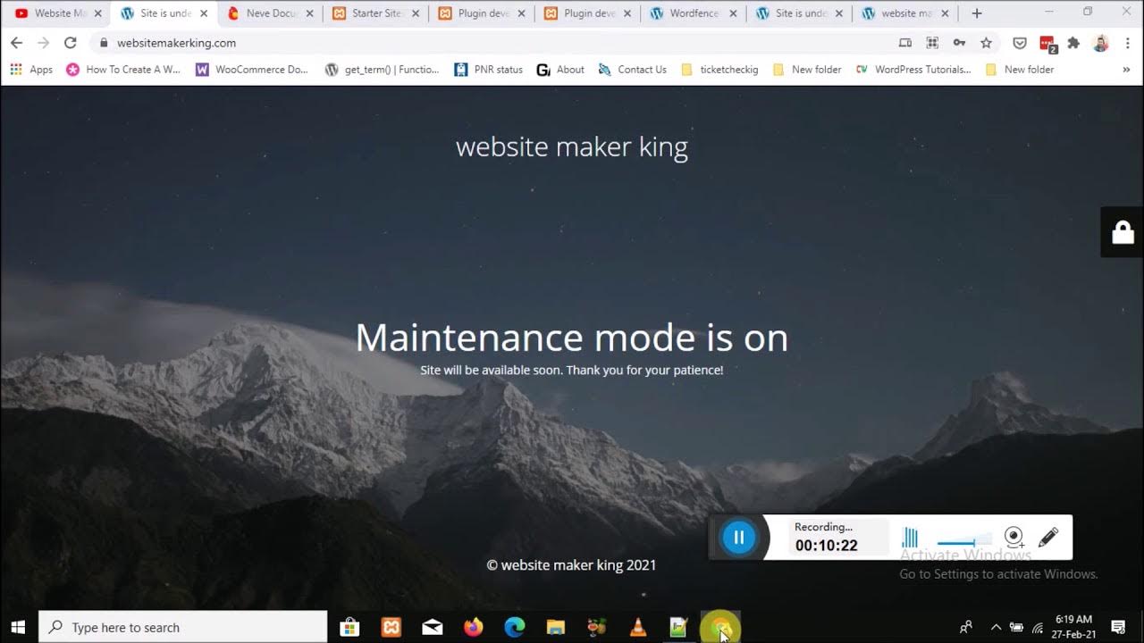 amitjaimatadi's tweet card. How to create a website on live server | How to make a website | How...