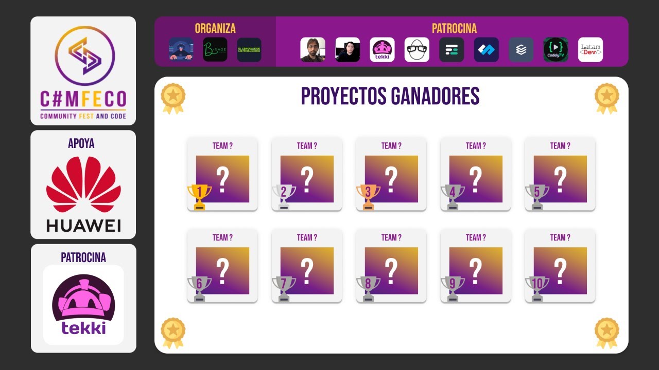 geeks_community's tweet card. Premiación Community Fest and Code (Comfeco) - Evento de programación...