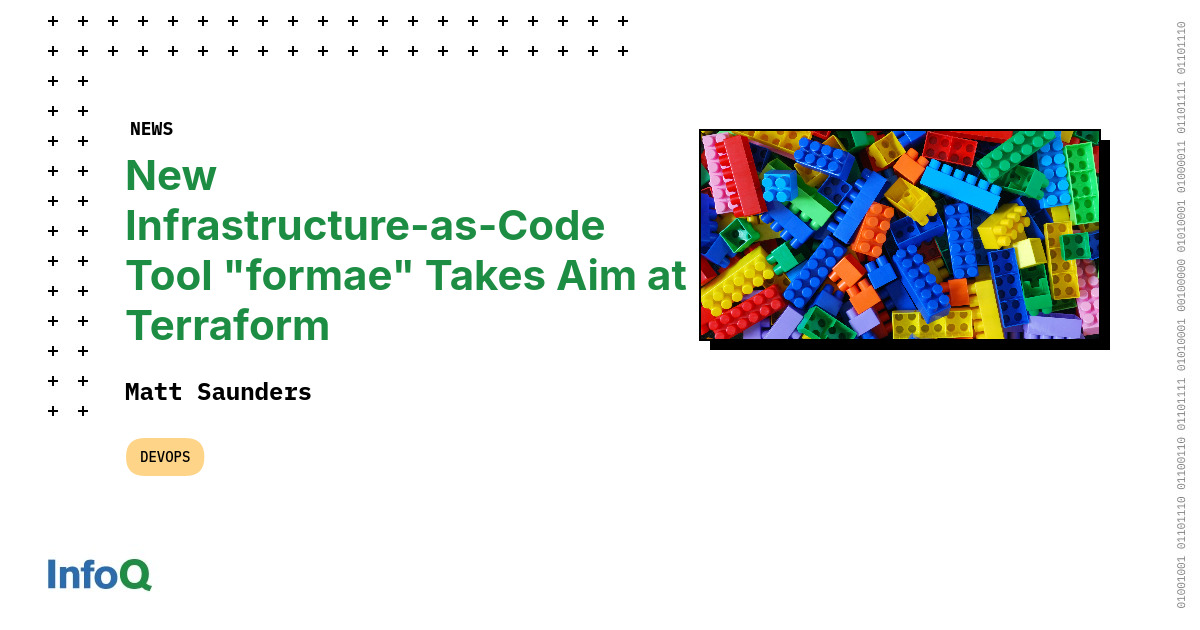 NaveenS16's tweet card. Platform Engineering Labs has released formae, an open-source infrastructure-as-code platform. It is trying to address what they describe as fundamental limitations in existing infrastructure-as-code...