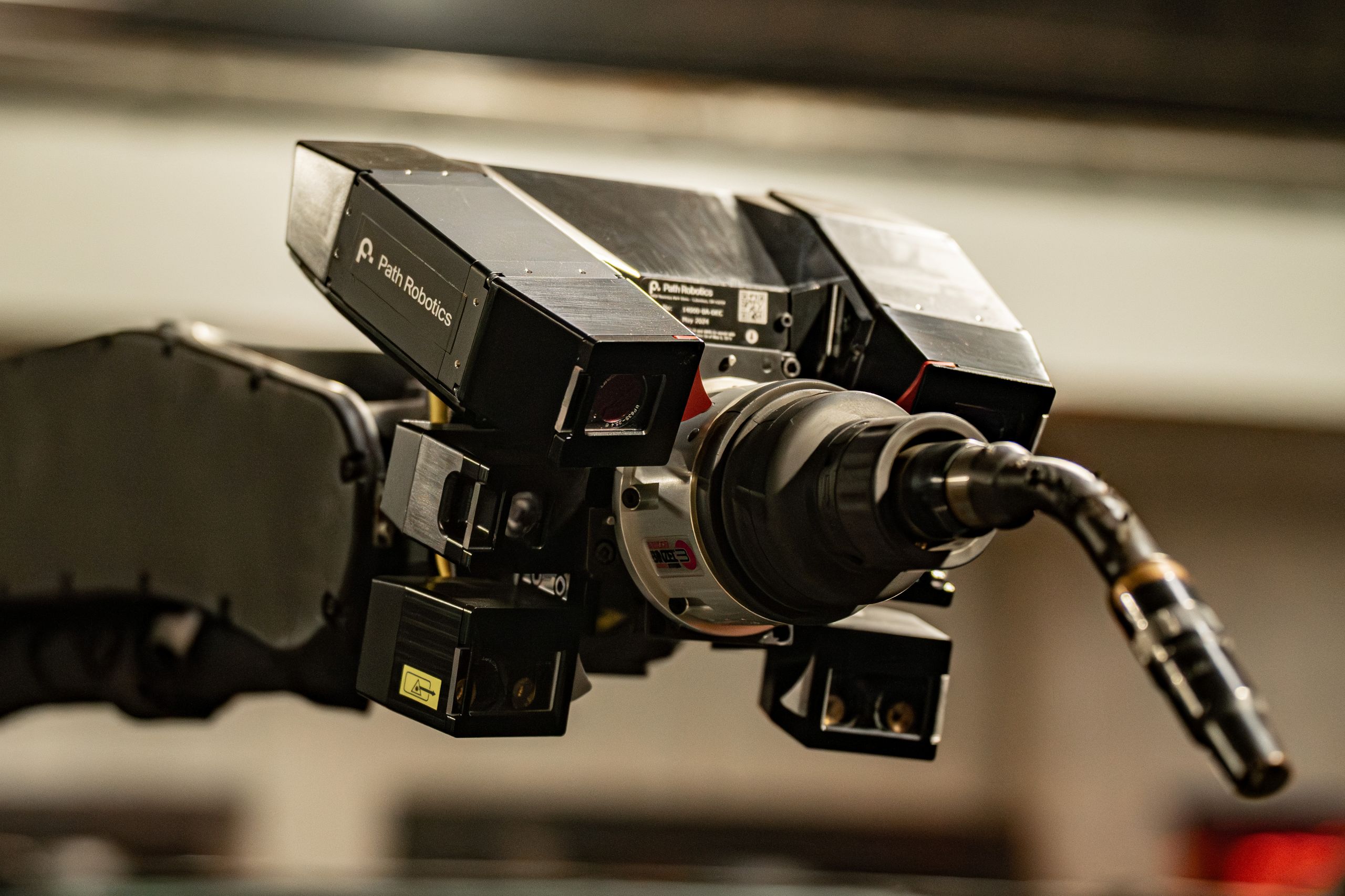 Ai_Tools2's tweet card. Path Robotics' Intelligent Welding Cells solve the skilled labor shortage with Obsidian-1 AI. 4x productivity, 30% lower cost, $0 capex.