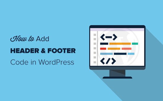 wpbeginner's tweet card. Looking to add header and footer code in your WordPress theme? Here's the easiest and most future proof way to add header and footer code in WordPress.