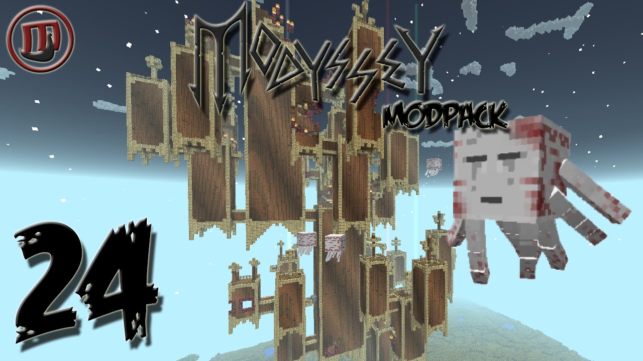 ModysseyModpack's tweet card. Modyssey - Ep 24 - Ur-Ghast, ¡necesito flechas!