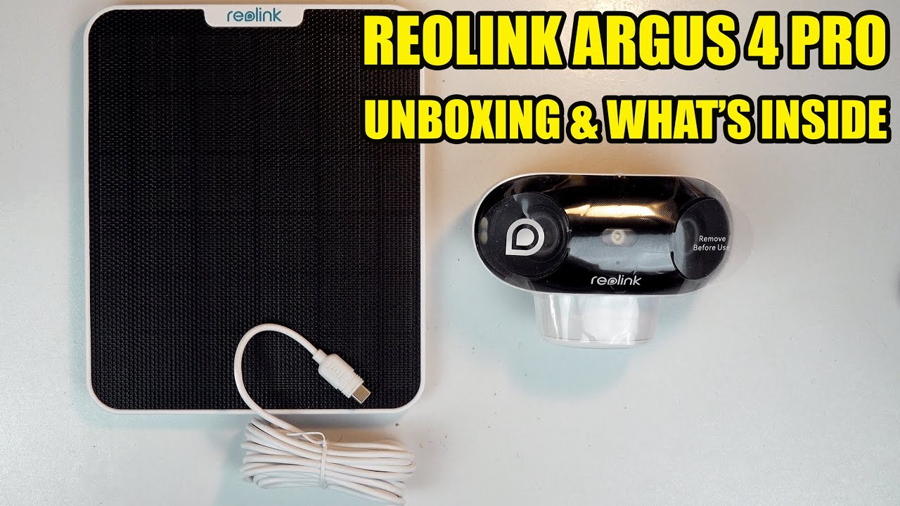 BhupinderTube's tweet card. Reolink Argus 4 Pro Unboxing – What’s Inside the Box? Full Accessor...
