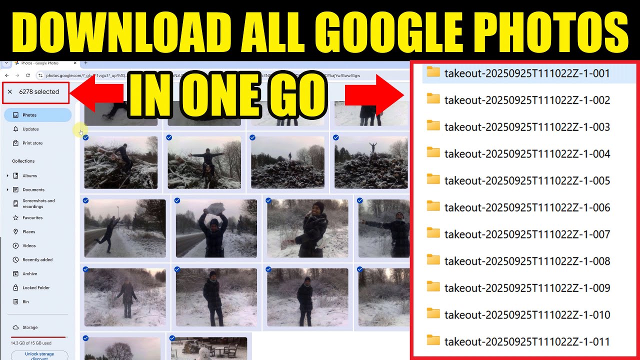 BhupinderTube's tweet card. Download All Google Photos & Videos at Once | Google Takeout Full...