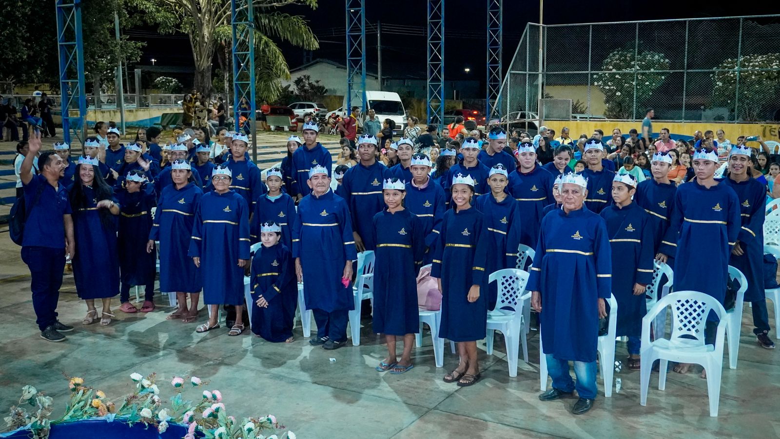 amazonasroraima's tweet card. Centenas de pessoas tomaram a decisão pelo batismo nos 14 municípios do estado.