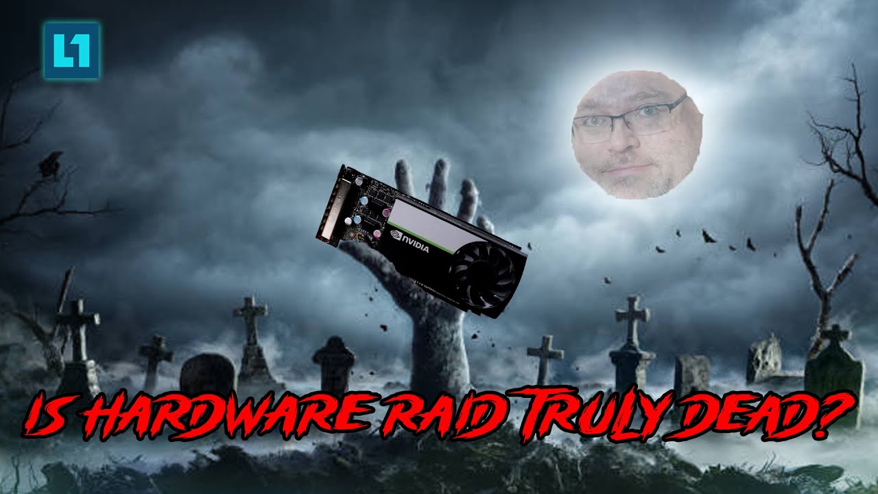 Level1Techs's tweet card. Is Hardware Raid TRULY Dead? SupremeRAID SR-1010, Reviewed