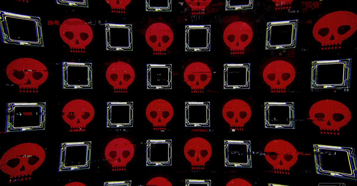 FoundationCSS's tweet card. The sabotaged versions produce an endless string of illegible text.