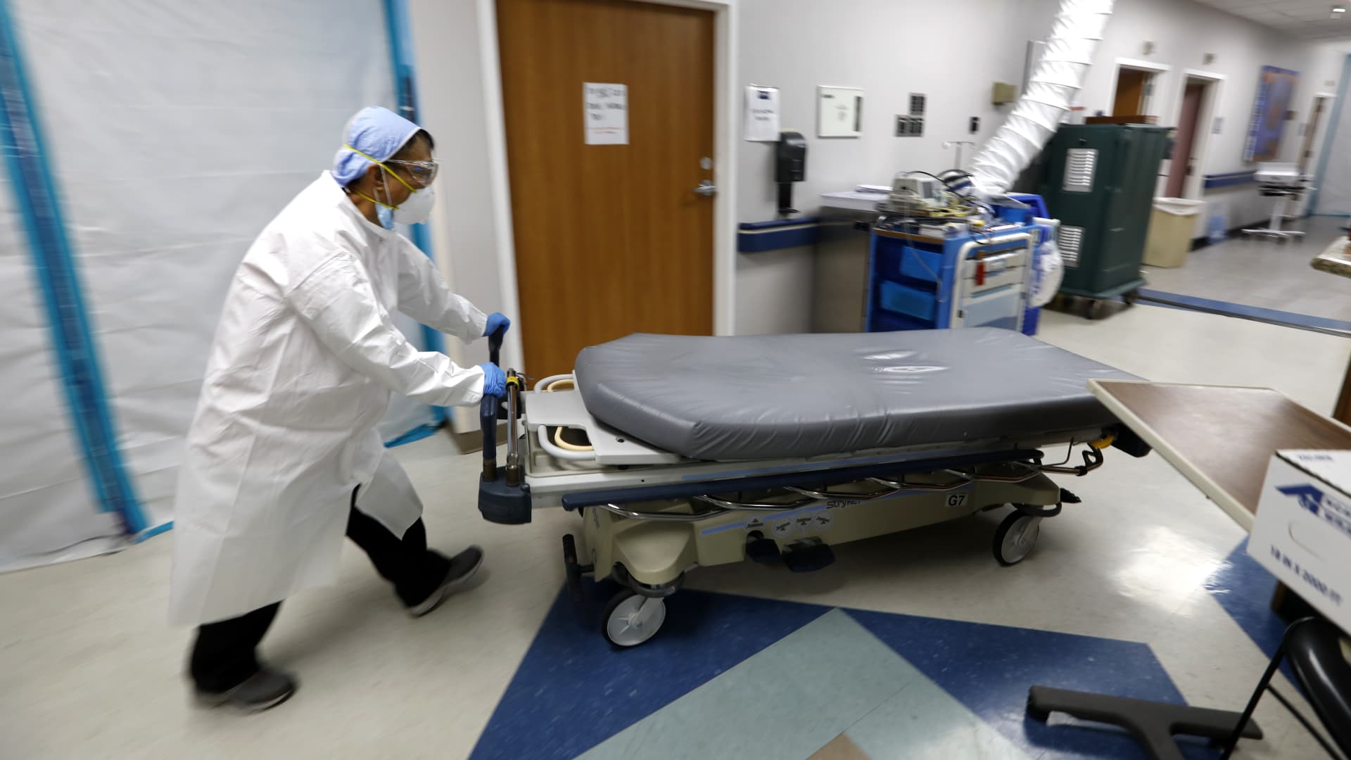 JohnsHopkins's tweet card. "We were surprised because the modules that we normally go to were empty. The data wasn't available and not there," coronavirus researcher Ryan Panchadsaram said. "There was no warning."