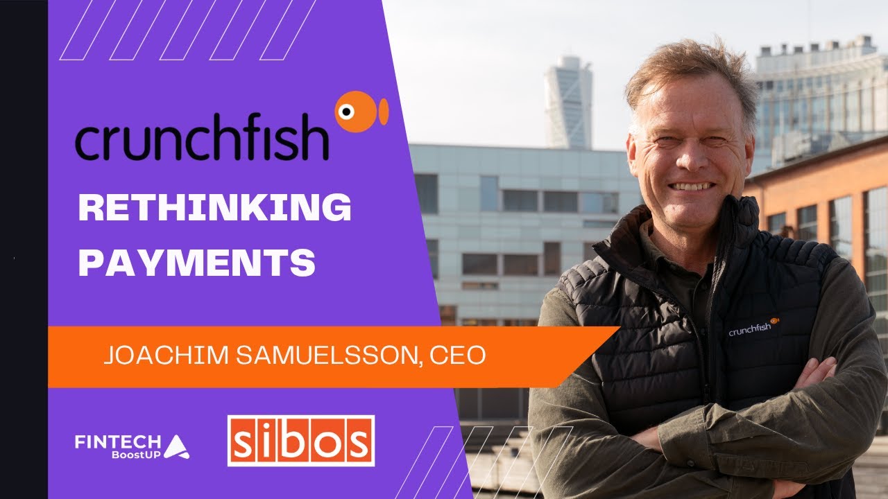 FinTechBoostUP's tweet card. Interview with Joachim Samuelsson, CEO of Crunchfish at SIBOS 2025