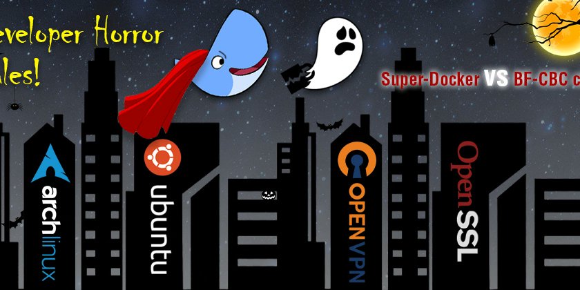 navarroaxel's tweet card. OpenSSL 3 dropped support for insecure ciphers, like BF-CBC, but with Docker we can continue using our OpenVPN as usual.