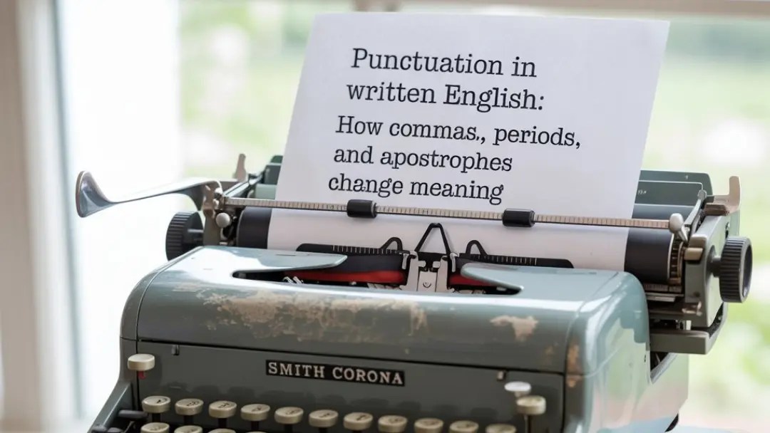engstudyhelper's tweet card. Punctuation in Written English: How Commas, Periods, and Apostrophes Change Meaning 1. How This Helps in Language Learning 2. Tips and more