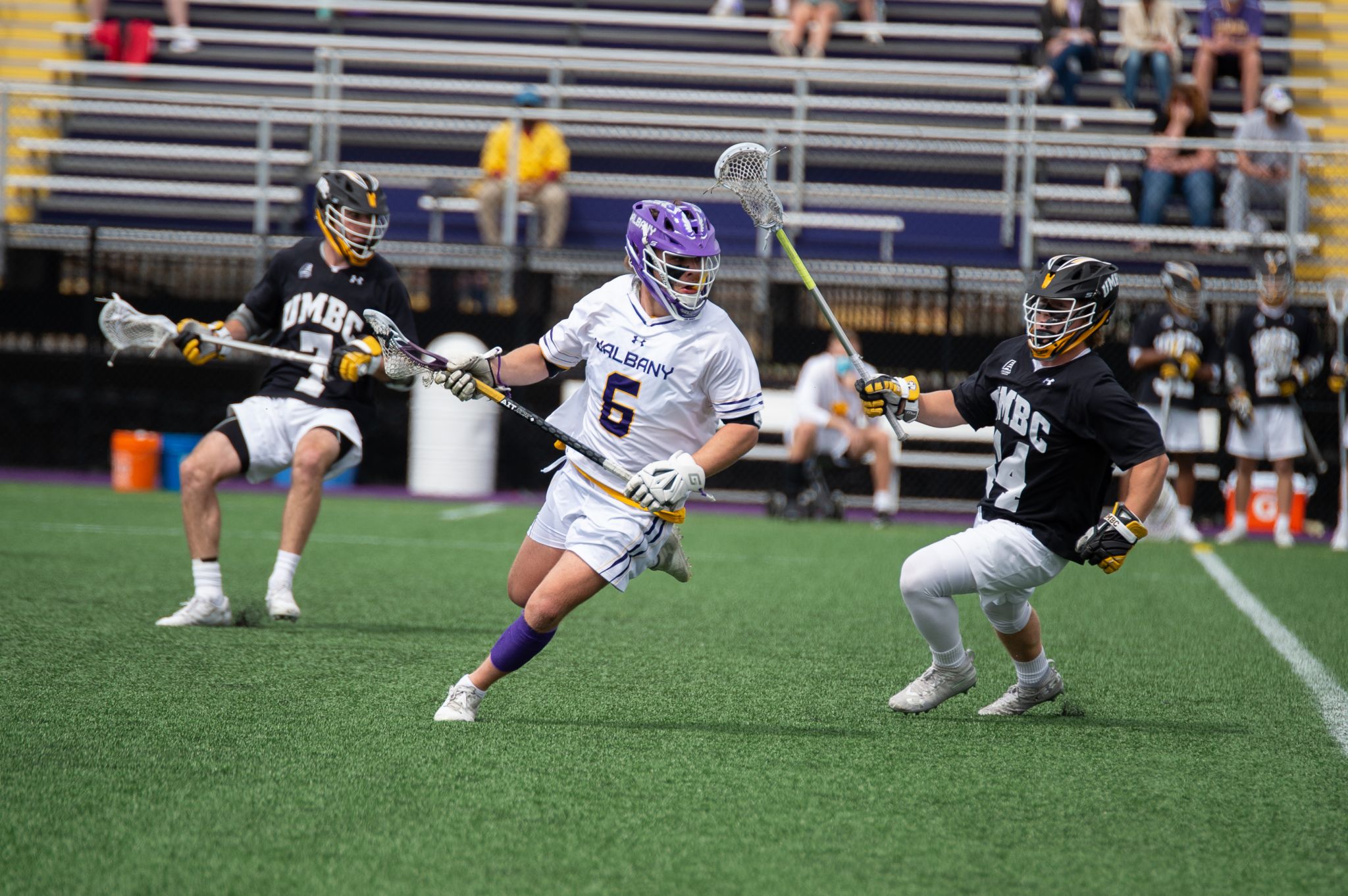 MarkSingelais's tweet card. Former University at Albany faceoff specialist TD Ierlan, arguably the best at his...