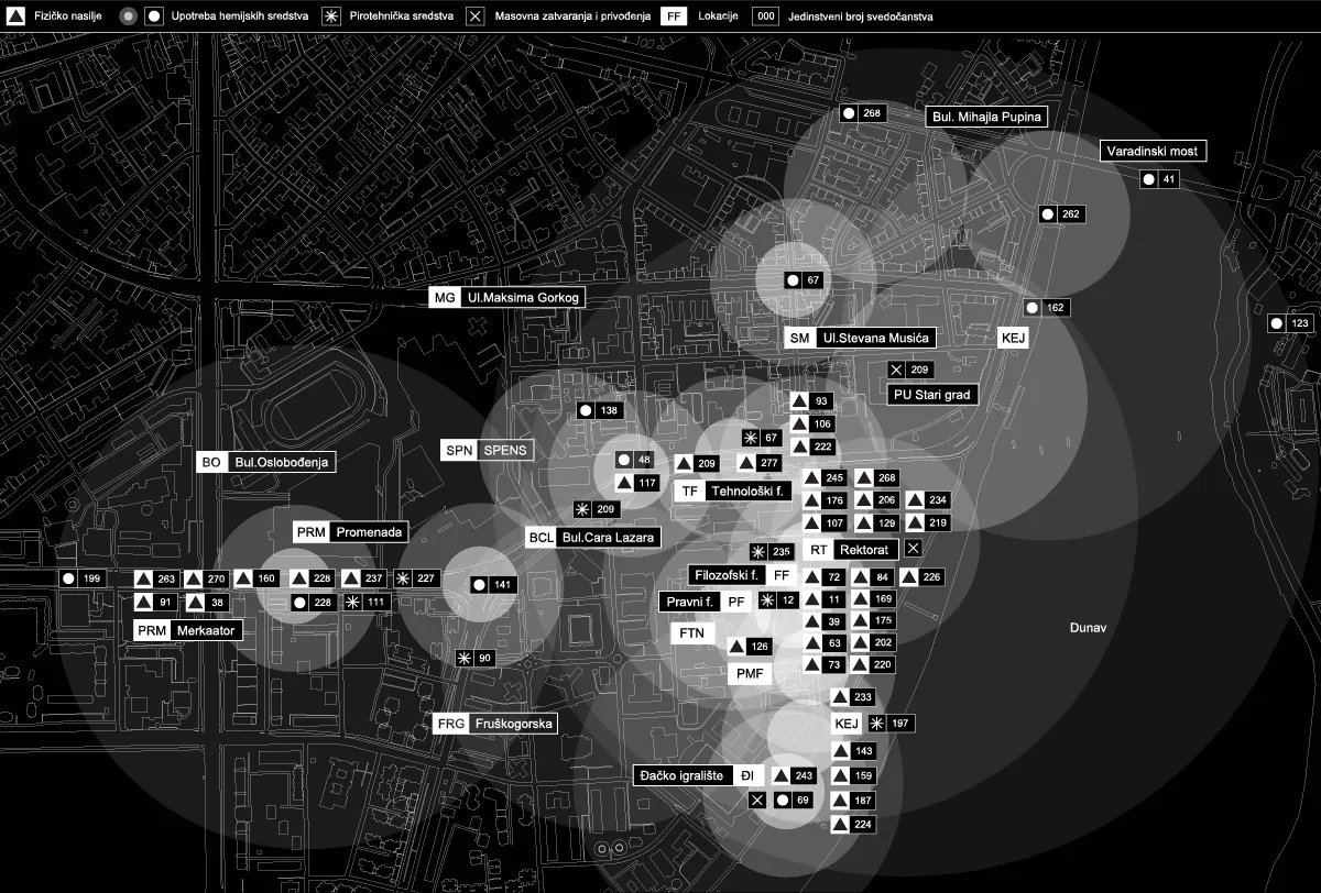 TheCreaturesLab's tweet card. Nepovredivost akademskog prostora, garantovana ustavom i zakonom, zvanično i grubo je prekršena. Sve počinje 26. avgusta kada prve policijske jedinice ulaze na Filozofski fakultet, zatim 1. septembra...